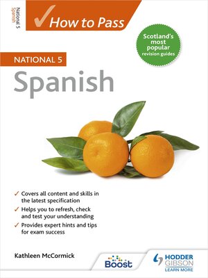 cover image of How to Pass National 5 Spanish
